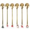 6-Piece Christmas Spoon Set view 1