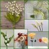 MOMAHUA 100 Pcs Floral Wire Dark Green, 26 Gauge/0.5mm, 16in/40cm Craft Wire Set view 4