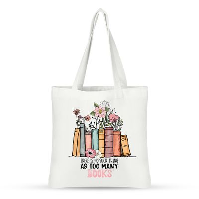 Komergave Tote Bag for Book Lovers