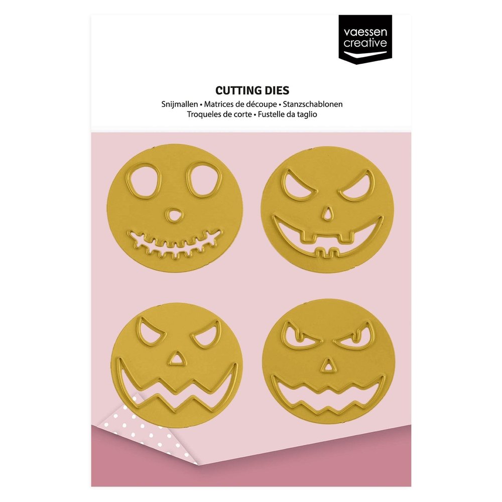 Vaessen Creative Pumpkin Cutting Dies - 4 Pack