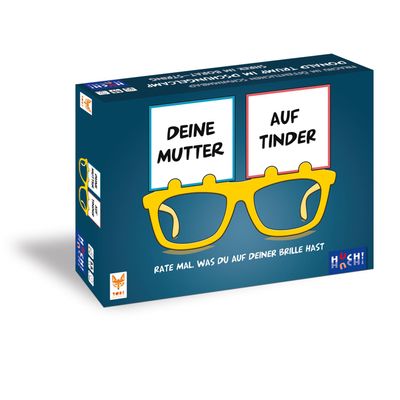 HUCH! Your Mother on Tinder – Party Game for 2–6 Players Ages 14+