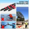 Professional Window and Solar Panel Cleaning Set with Extendable Telescopic Pole view 2
