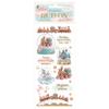 Stamperia - Rub-on Transfers for Scrapbooking and Crafts (Candy Christmas, Snowglobes) view 1