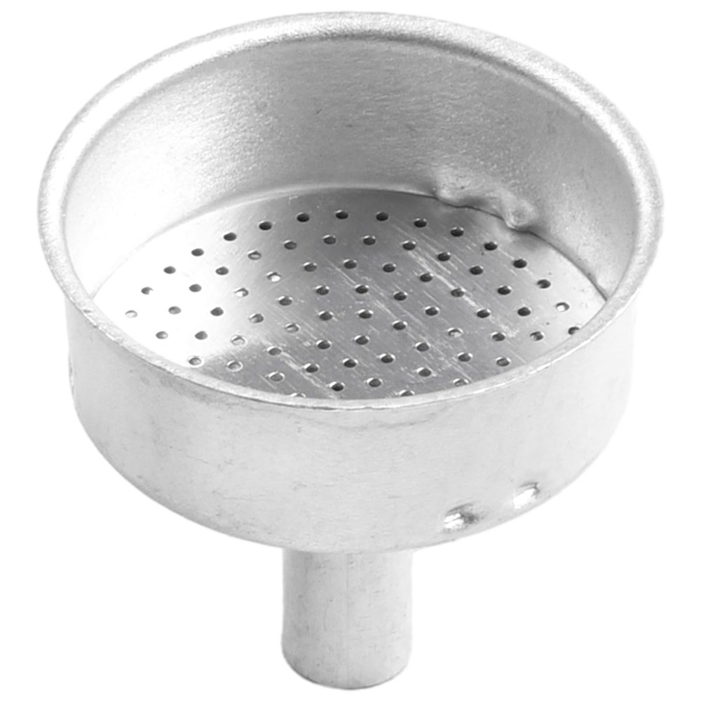 SiSinkal Aluminum Moka Coffee Filter Funnel