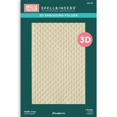 Stamperia - 3D Embossing Folder (Candy Christmas)