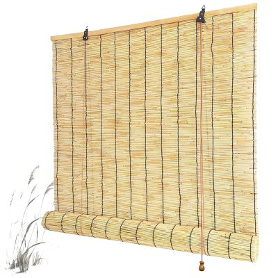 Lrisveana Natural Bamboo Roller Shade
