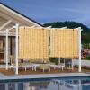 Lrisveana Natural Bamboo Roller Shade view 2