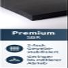 diconfa SBR Rubber Strip with 2 Fabric Inserts, 8 mm Thick x 100 mm Wide x 5000 mm Long view 2
