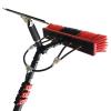 Telescopic Water-Fed Brush for Solar Panel Cleaning, 35 cm–7.2 m view 1