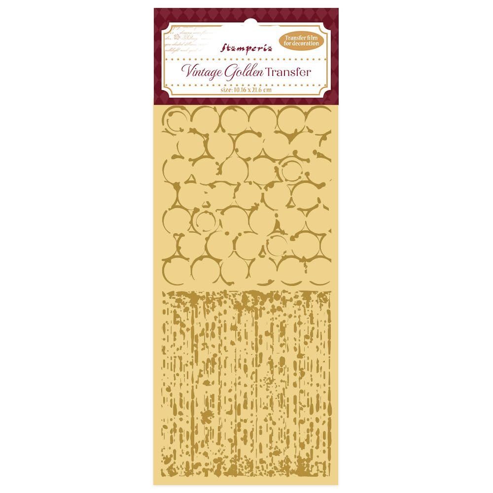 Stamperia - Vintage Golden Transfer for Scrapbooking