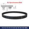 Cortnn 1-Pc XL Timing Belt, 186XL, 12.7 mm Wide view 2