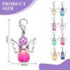 COYUN 16-Piece Guardian Angel Keychain Set view 3