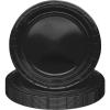 MOMAHUA 16-Piece Black Paper Plate Set for 16 Guests view 1