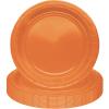MOMAHUA 16-Piece Orange Paper Plate Set view 1