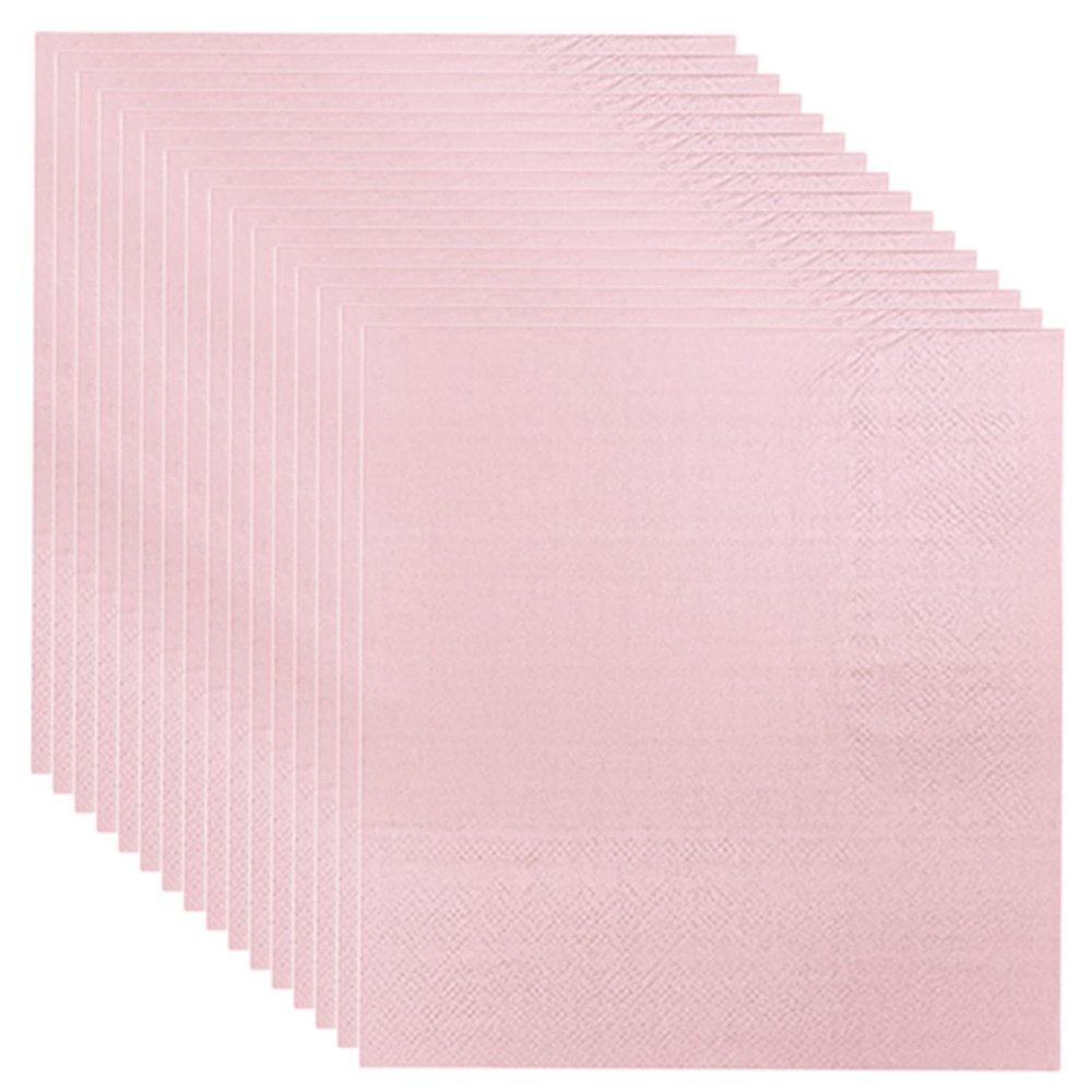 MOMAHUA 20 Pack Pink Napkins