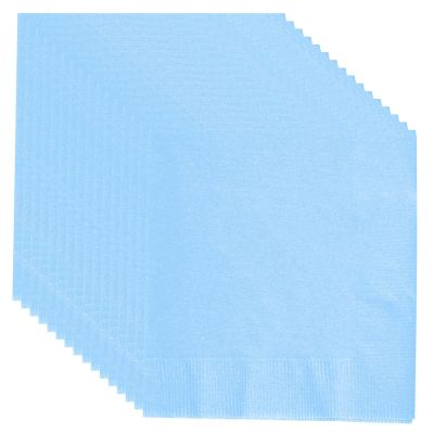 MOMAHUA 20 Pack Light Blue Napkins