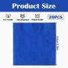 MOMAHUA 20 Pack Blue Napkins view 2