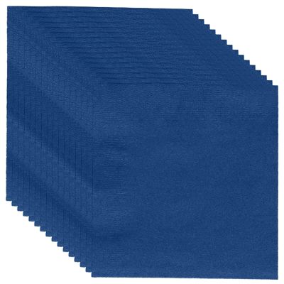 MOMAHUA 20 Pack Navy Blue Napkins