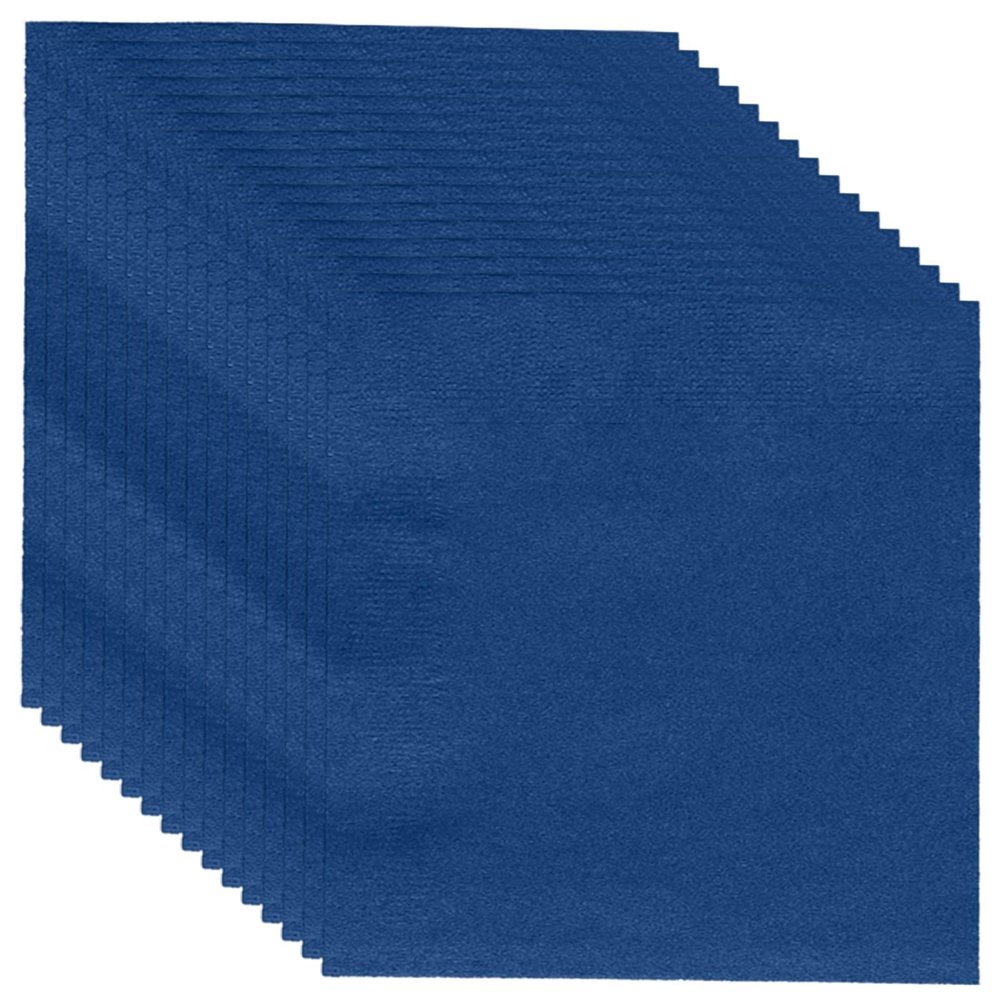 MOMAHUA 20 Pack Navy Blue Napkins