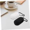 NUOBESTY 2-Pack Silicone Earphone Cases Compatible with Galaxy Buds Plus, Black and White view 2