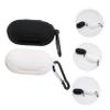 NUOBESTY 2-Pack Silicone Earphone Cases Compatible with Galaxy Buds Plus, Black and White view 4