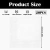 MOMAHUA 20 Pack White Napkins view 2