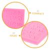 Mikinona Silicone Alphabet Molds for Chocolate and Cake view 3