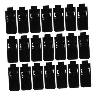 ULTECHNOVO 50-Piece Plastic Replacement Buckles for Lidded Trash Cans, Self-Locking Trash Can Closures, Easy Installation