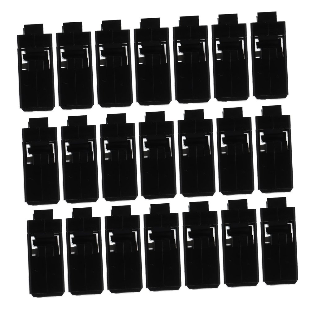 ULTECHNOVO 50-Piece Plastic Replacement Buckles for Lidded Trash Cans, Self-Locking Trash Can Closures, Easy Installation