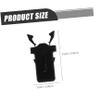 ULTECHNOVO 50-Piece Plastic Replacement Buckles for Lidded Trash Cans, Self-Locking Trash Can Closures, Easy Installation view 2