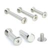 5/10 Sets M2 M3 M4 M5 M6 304 Stainless Steel Leather Bag Belt Photo Scrapbook Album Book Binding Screw Rivet (29 mm, 5 Sets D5-M4) view 4