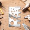 Stainless Steel Thread Gauge for Precise Screw Measurement view 3