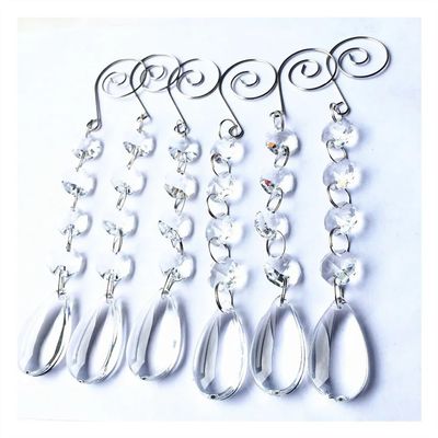 Hanging Crystal Prism Strands, 10-Piece Set