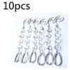 Hanging Crystal Prism Strands, 10-Piece Set view 2