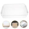 Artibetter Stackable Transparent Document Boxes with Lids view 3