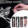 Storage Bag for White Charcoal Pencils - Set of 2/3/4 view 2