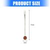Food Safe 304 Stainless Steel Fruit Fork with Natural Stone Handle view 3