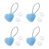 4pcs Invisible Heart-Shaped Quilt Clips view 3