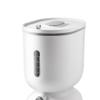 MERIGLARE Rice and Grain Storage Container, Measurable Rice Dispenser, Gray view 3