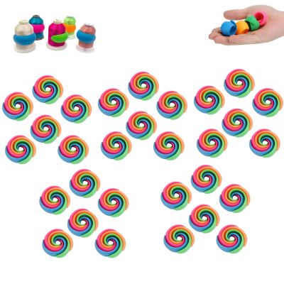 120PCS Silicone Thread Spool Savers, Colorful Bobbin Holder Clips for Sewing and Embroidery