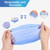 AKONE Expandable Silicone Lid Set, 6 Pieces view 4