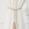ZORVYN 1 Pair Curtain Tassel Holders Beige view 4