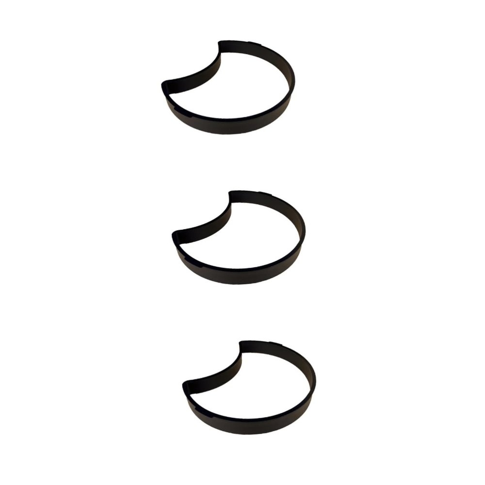 BESTonZON 3-Piece Semicircular Concrete Paving Mold