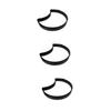 BESTonZON 3-Piece Semicircular Concrete Paving Mold view 1