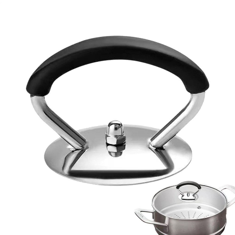 Pot Lid Handle | Heat-Resistant Replacement Knob | Universal Stainless Steel for Cookware