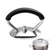 Pot Lid Handle | Heat-Resistant Replacement Knob | Universal Stainless Steel for Cookware view 1