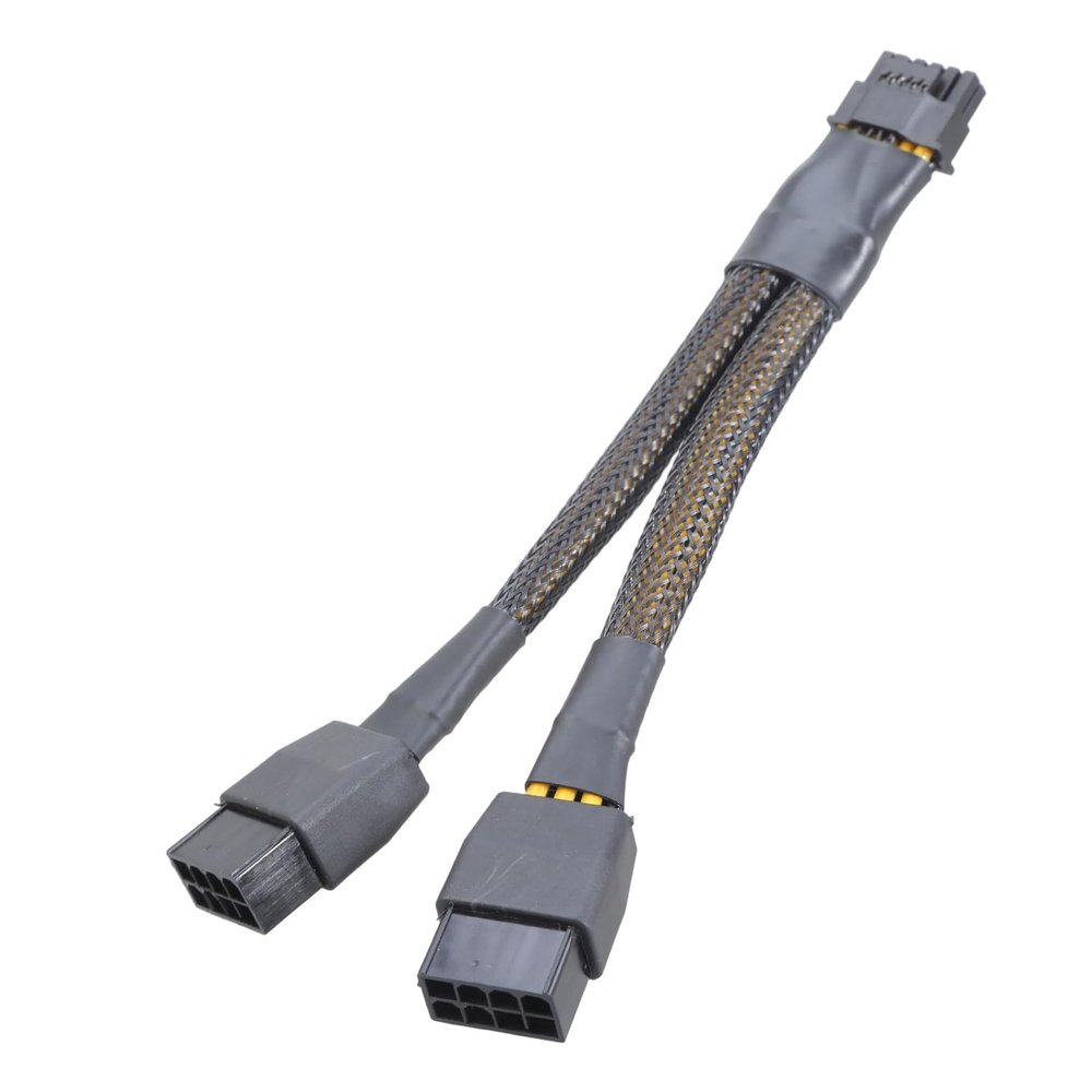 ZEPFJHE Adapter Cable, Dual 8-Pin Female to 12+4-Pin 16-Pin Male, for RTX 40 Series