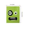 Halloween Leaf Bags, Decorative Yard Waste Bags, Reusable, Waterproof PP Material, 61 x 76 cm, 4 Pack view 2