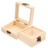 EPIGEIST 2-Piece Wooden Box Set with Glass Lids view 1