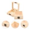 EPIGEIST 2-Piece Wooden Box Set with Glass Lids view 2